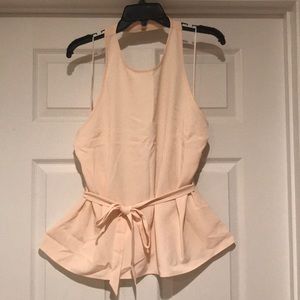 NWT Express Tie Waist Halter Tank